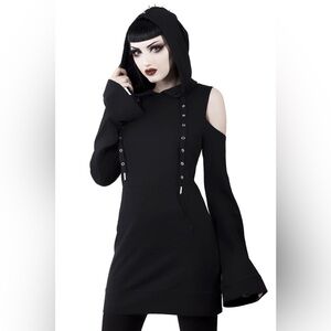 Killstar Iza Sorceress hood dress